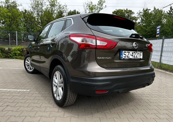 Nissan Qashqai cena 48900 przebieg: 62300, rok produkcji 2014 z Zabrze małe 277